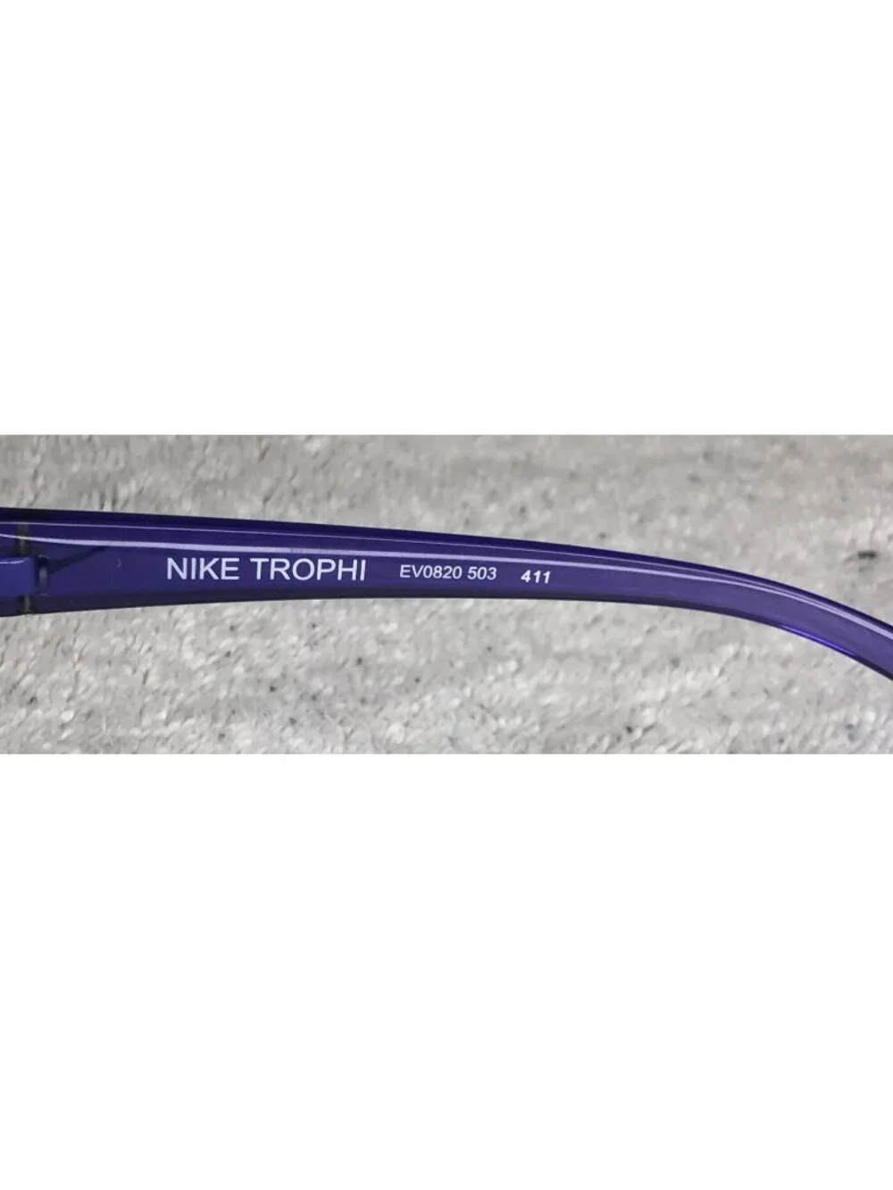 NIKE Sunglasses TROPHI EV0820 503 Kids Optical Frame Purple Polarized Glasses